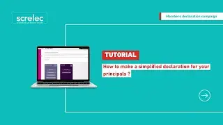How to make a simplified declaration for your principals?